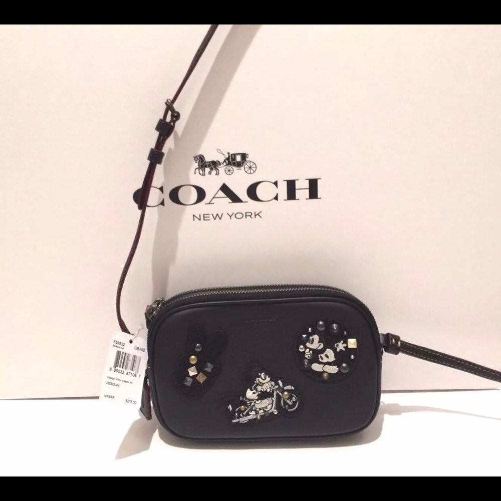 Coach X Disney Mickey Patch Crossbody